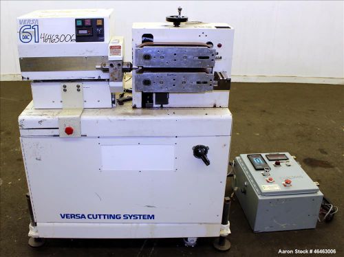 Used- versa machinery puller/cutter, model dac 61. maximum cut capacity 1/2&#034; od. for sale