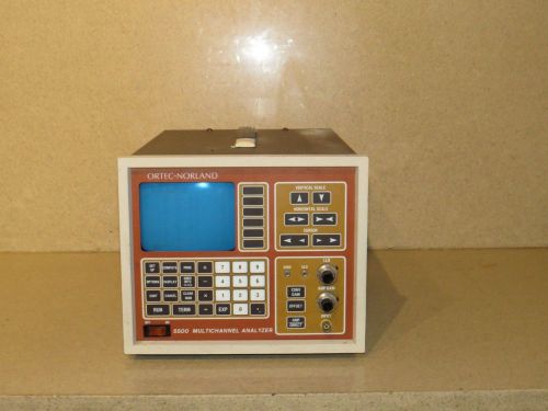 ORTEC-NORLAND MODEL #  5500 MULTICHANNEL ANALYZER