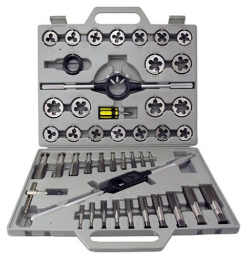 45-pc. tungsten steel tap &amp; die set - sae for sale