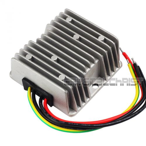 DC 12V to 48V 3A 144W Step Up DC-DC Power Converter Waterproof Anti-shock