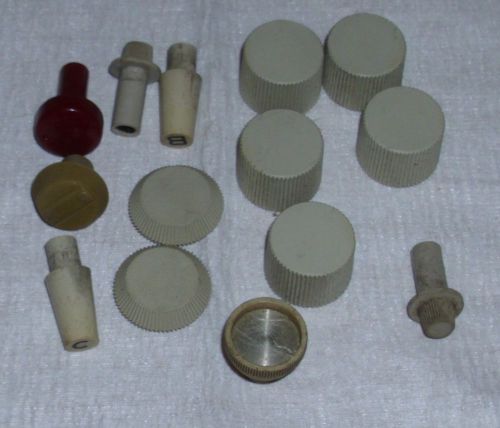 Lot of 14 knobs knob various used.