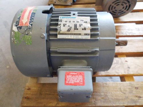 MARATHON 1.5 HP MOTOR 230/460 VOLT, 1150 RPM, FRAME 182T (USED)