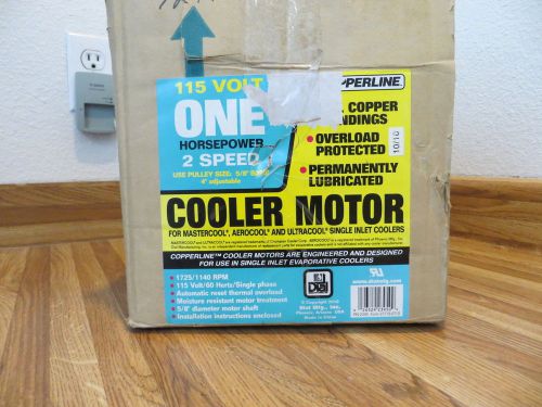 New Dial COPPERLINE 2395 1HP 2 Speed 115V Copperline Evaporative Cooler Motor