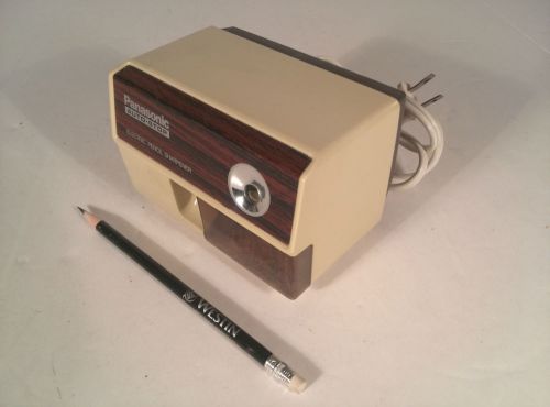 VINTAGE PANASONIC KP-110 ELECTRIC PENCIL SHARPENER-TESTED, WORKS GREAT