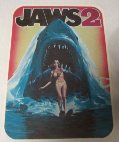 Vintage 1970&#039;s JAWS2  Iron on transfer