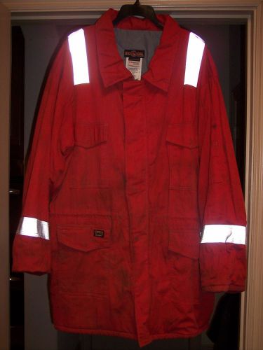 Big Bill Workwear, 3XL-Reg Long &#034;FR&#034; Work Coat, Westex Ultra Soft Materiel.