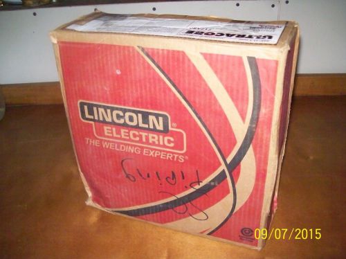 LINCOLN ELECTRIC ED031675 MIG Welding Wire, Ultracore, .045, 33lb Spool OPEN BOX