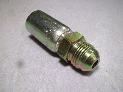 EATON WEATHERHEAD 06u-508 COLL-O-CRIMP MALE RIGID FITTING SAE 37 DEG. #59996