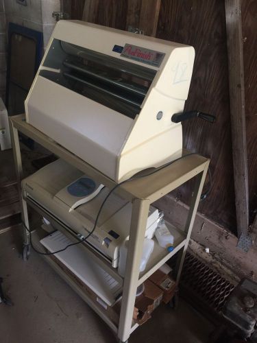 FujiFilm ProImage Plus 3000 Poster Printer Varitronics + LAMINATOR + CART +MORE!