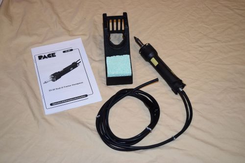 PACE SensaTemp II SX-80 SODR-X-Tractor Desolder Handpiece w/ Stand and Tip