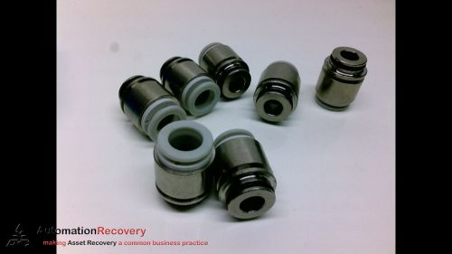 SMC VVQ4000-50B-C10 - PACK OF 7 - PUSH-IN FITTING, DIAMETER: 1/4IN,, NEW*