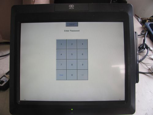 NCR POS Point of Sale Terminal M/N: 1000 Class 7403 w/ 80GB HD 7403-1000-8801