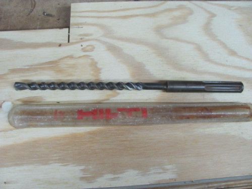 Hilti 1/2&#034; 13.25&#034; long CONCRETE STONE MASONRY DRILL BIT for HAMMER DRILL