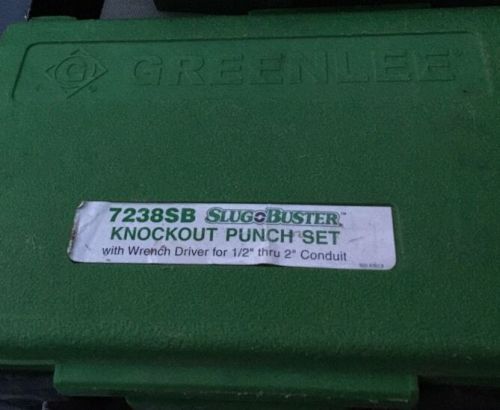 Greenlee 7238SB SlugBuster knockout punch set