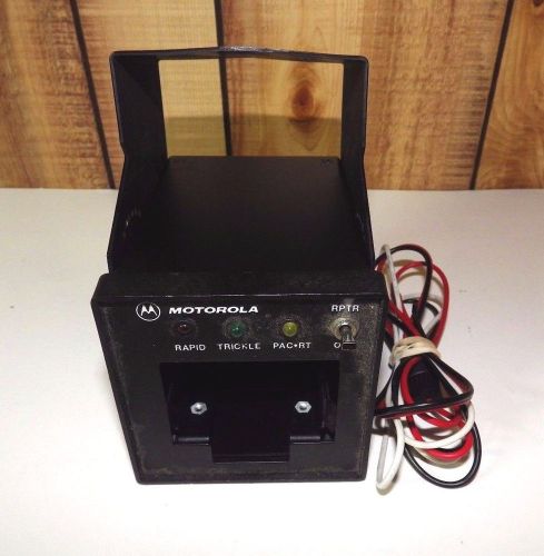 Motorola tdn9816a vehicular radio battery charger with bracket ht1000 mts2000 for sale