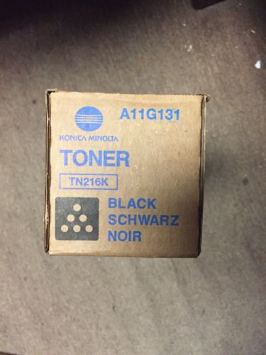 New Konica Minolta Black TN216K A11G131 Toner