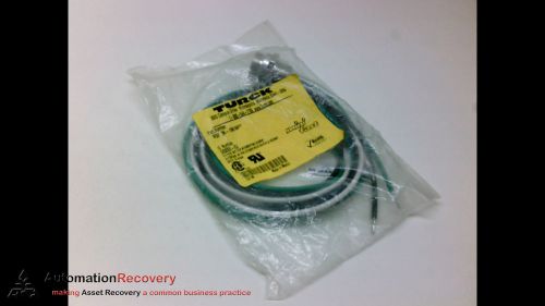 TURCK RSF 36-1M/NPT, MINIFAST CORDSET, 3 POLE, MALE, STRAIGHT, 1M, NEW