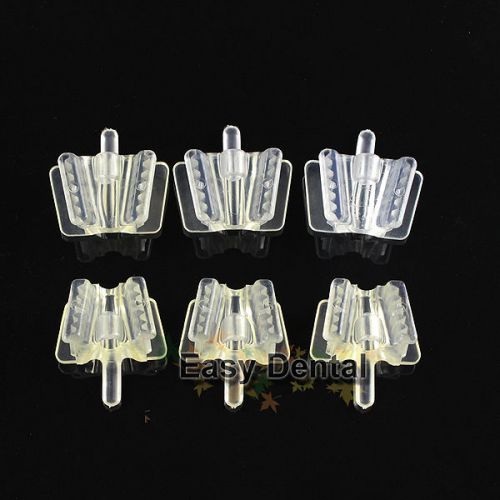 12pcs Dental Silicone Oral Mouth Prop Support Holding Saliva Ejector Suction Tip