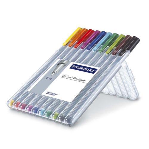 Staedtler triplus fineliner porous point pen - fine pen point type - 0.3 mm pen for sale