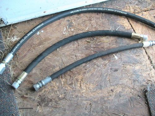 Hydraulic Hoses 3   2- 1/2&#034; 1- 3/8&#034;