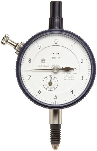 Mitutoyo - 2806S-70 Dial Indicator, #4-48 UNF Thread, 0.375&#034; Stem Dia., Lug