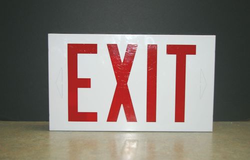 METAL LUMACELL MODEL LMCE 1 &#034;EXIT SIGN&#034; 120V