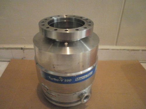 Varian Turbo-V 550 Macro Torr Turbo Pump,969-9048S001,Used,Italy(3916)