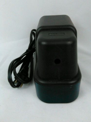 BOSTON ELECTRIC PENCIL SHARPENER - MODEL 22 BLACK