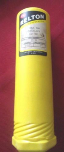 RELTON HOLE SAW DRILL BITS PORCELAIN CUTTER PC-20 1-1/4&#034; DIAMETER