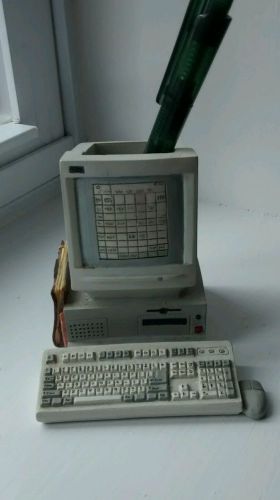 Fiji computer pencil cup /business card holder