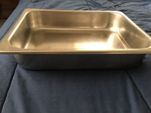 Stainless Steel Half Size Steam Table Pan 1/2 PAN Vollrath