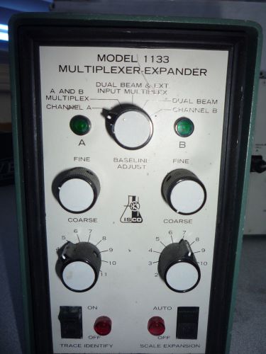 ISCO – MODEL # 1133 MULTIPLEXER EXPANDER WITH EXPANDER MODULES (ITEM # 290/4)