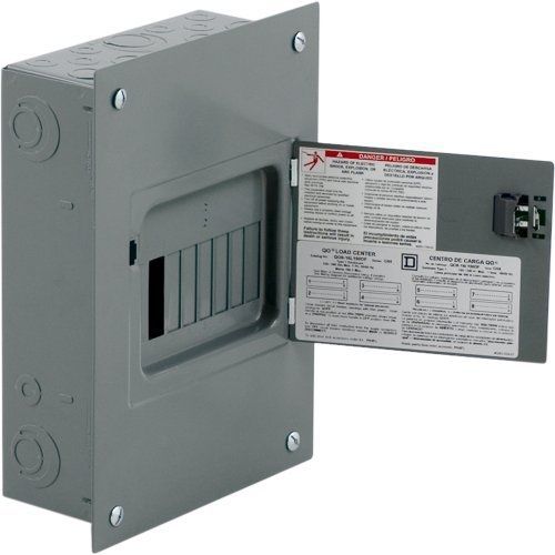 Square D by Schneider Electric QO816L100DF QO 100-Amp 8-Spaces 16-Circuit Indoor