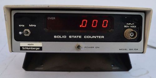 Heath Schiumberger Model SM-104 Solid State Counter