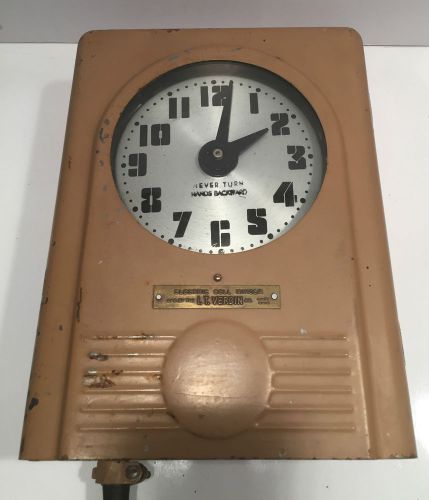 Electric Bell Ringer Clock Timer ~ I.T. Verdin Company ~ Working!