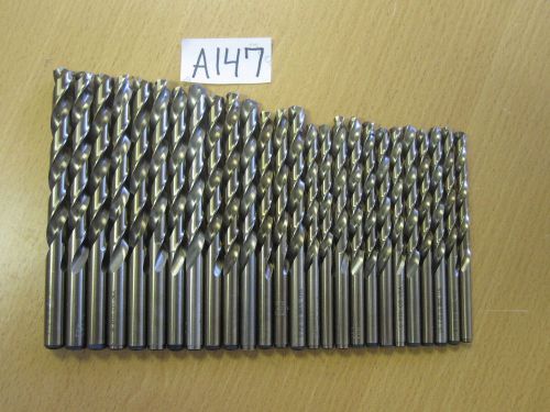 PTD 26pc Letter A-Z Jobber Twist Drill Set HSS Straight Shank USA &amp; Brazil