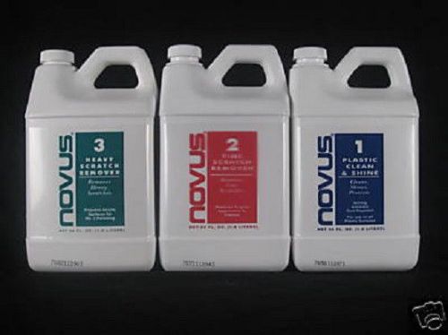 Novus 1,2,3  64oz bottle kit best value !!!!!!!!!!! for sale