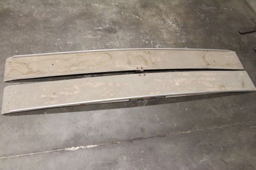 Lot of (2) Melcher FiberGlass Loading Moving Ramp Max Load 2,500 LBS 2.5k 14ft