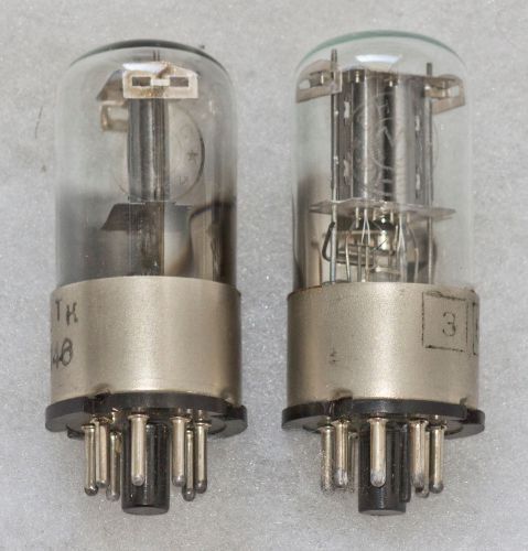 Melz 6n9s metal base 6sl7 5691 33s29b rare tubes nos matched pair tested for sale