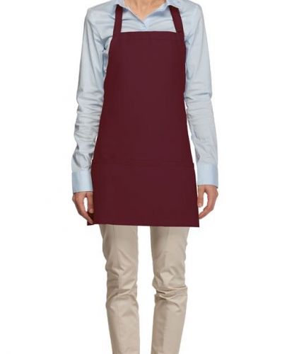 BULK  Pocket Bib Apron Adj Neck (SIX APRONS) MADE USA