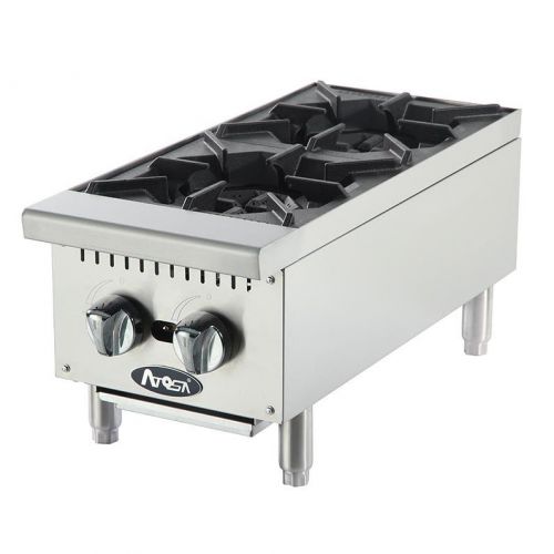 Atosa ATHP-12-2, 12-Inch Heavy Duty Two Burner Hotplate