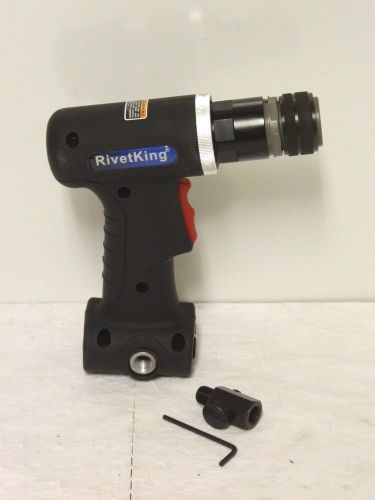 Rivet King Pneumatic Rivet Nut Installation Tool Gun 5/16&#034;-18 Diameter 500 rpm