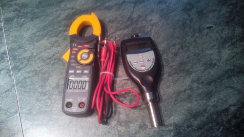 DUROMETER ( HARDNESS TESTER ) SHORE D + FREE AC/DC CLAMP METER