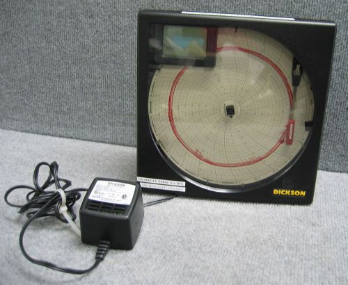 DICKSON KT803 TEMPERATURE CHART RECORDER 8&#034; SN 10155022