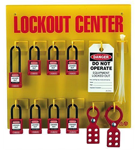 Abus 71140 safety lockout station stocked wall station center for sale