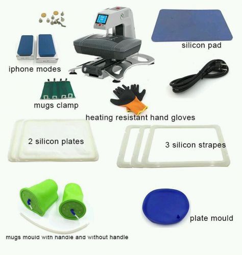 3D Sublimation Heat Transfer Machine| All In 1 3D Heat Vacuum Press Machine-USA