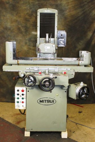 8&#034; w 18&#034; l mitsui-seiki msg-250h-2ah surface grinder, auto idf, 3x auto feeds, e for sale