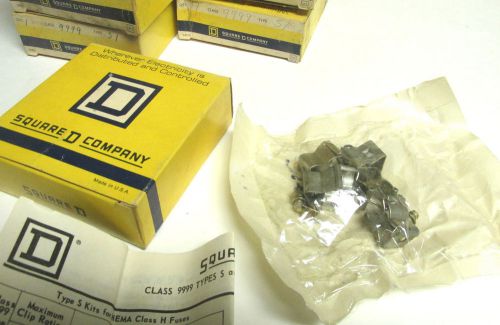 NIB Square D Fuse Clip Parts Kit Type S1 Class 9999  81361..30A, 250V .. VI-55A