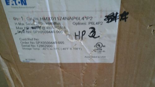 Eaton HMX5D674NAP6LP2  H MAX VFD