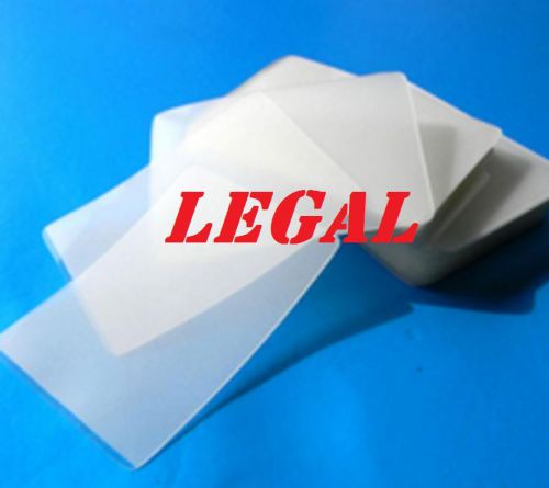 50 LEGAL SIZE  Laminating Laminator Pouches Sheets  9 x 14-1/2   3 Mil...